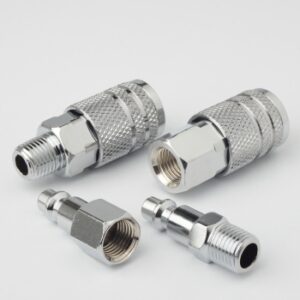 Acoples Rápidos M y H 1/4" con 2 Pitorras